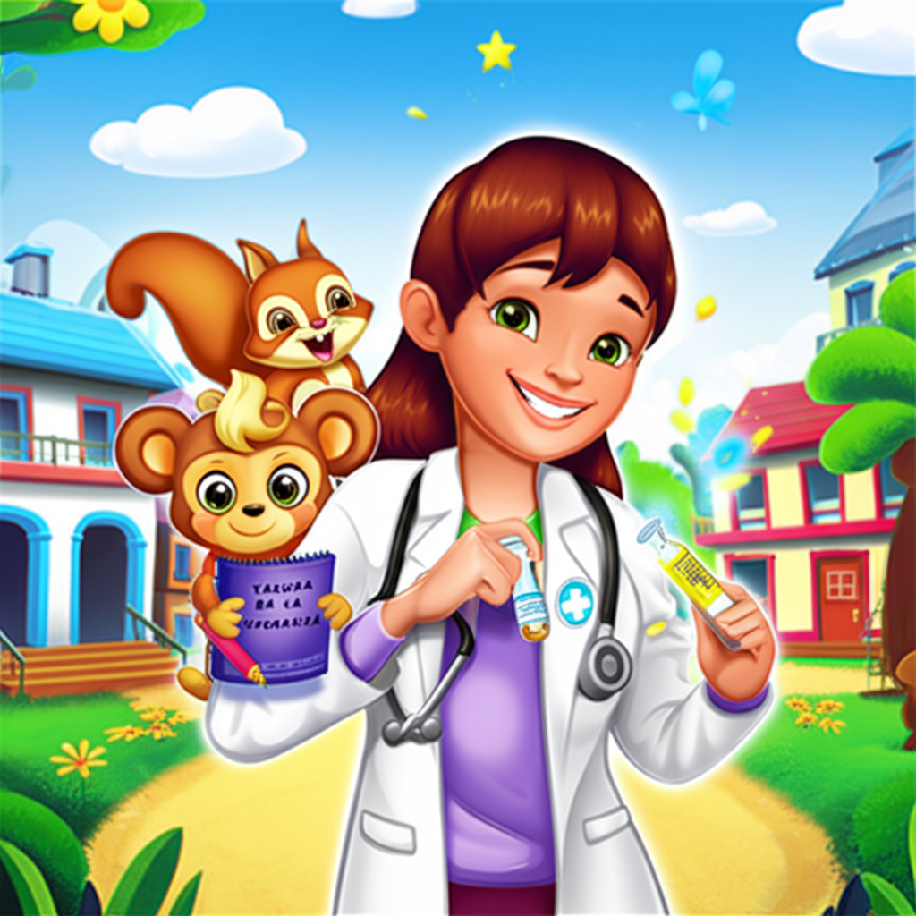 La Doctora Luna y la Aventura de las Vacunas Mágicas