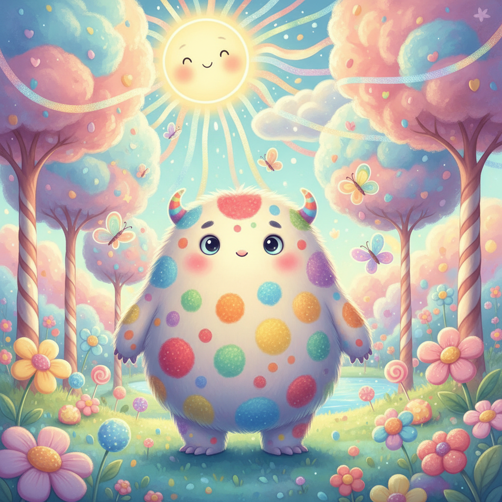 El Monstruito de los Mil Colores y el Jardín de las Emociones