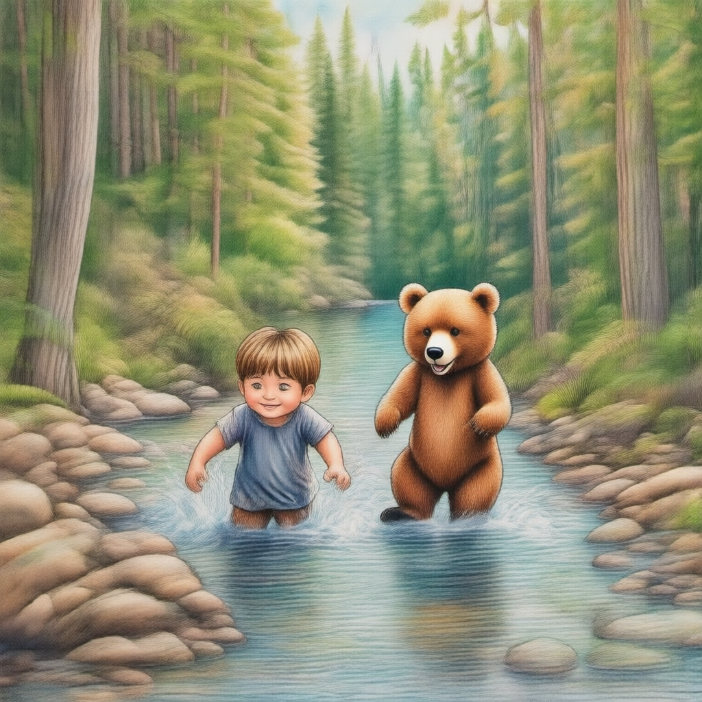 Lucas y el Oso Meloso - イラスト 2