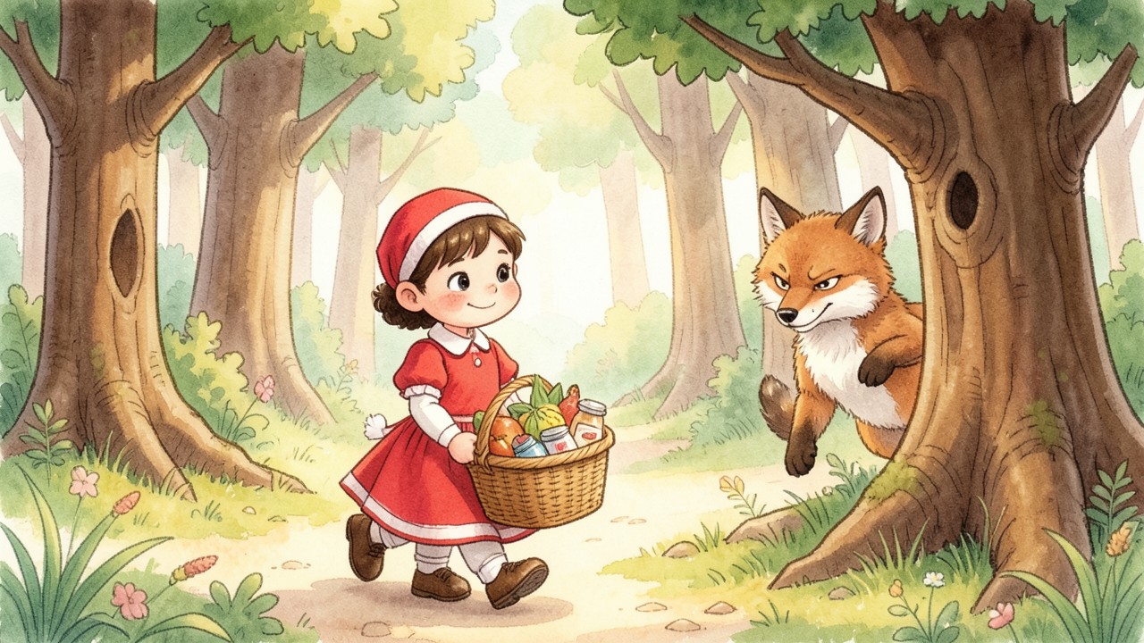 Caperucita Roja y el Lobo Disfrazado