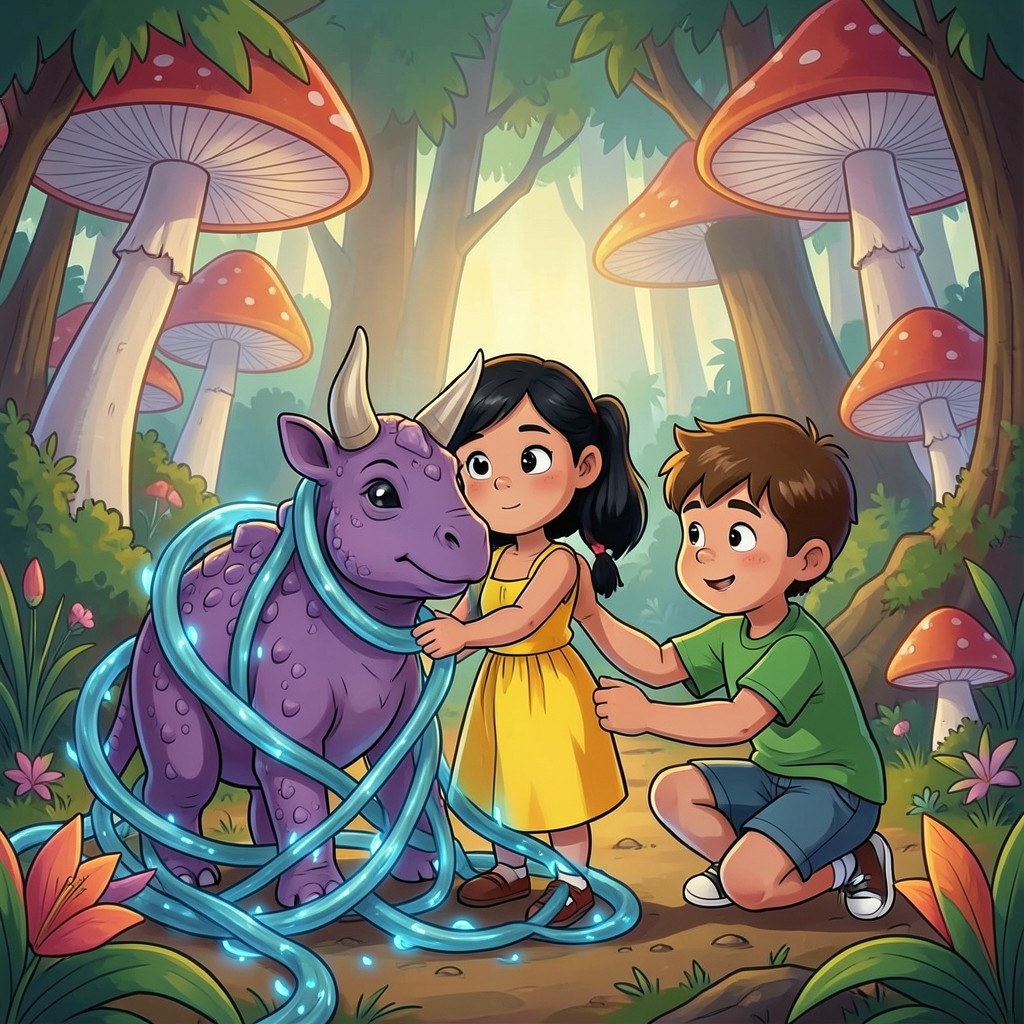 Leo, Mia y el Secreto del Valle de los Gigantes - ilustración 1