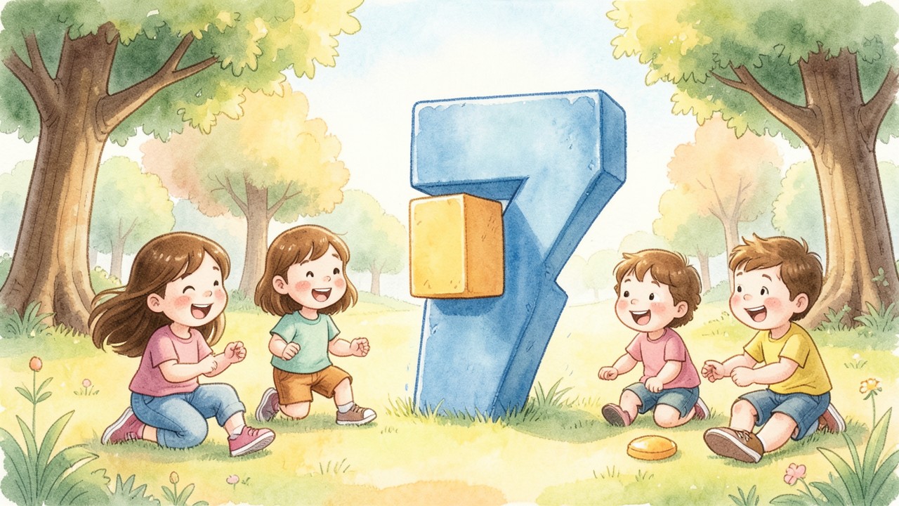 Amanda y los Numberblocks en el Parque