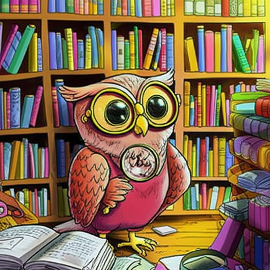 Valentina, el Búho Bibliotecario y la Aventura de la Vaca Voladora