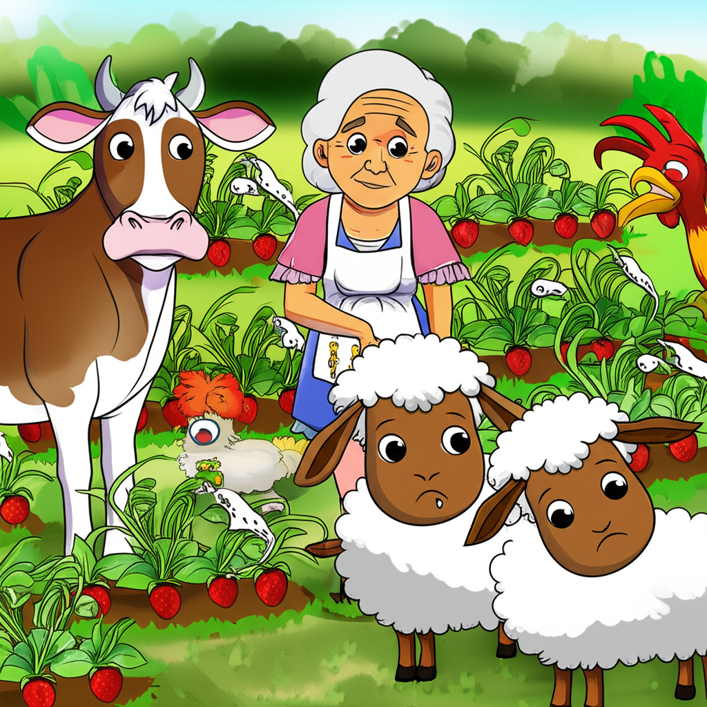 El Misterio de las Fresas Desaparecidas y la Granja Armoniosa