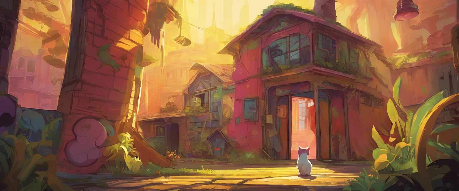 Happy, el gato banana y los ratones valientes