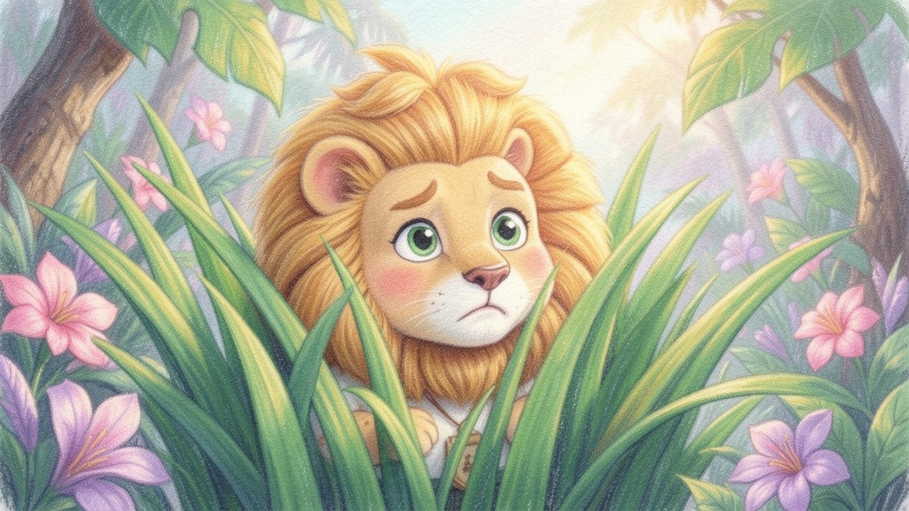 Leo el leoncito y su gran corazón