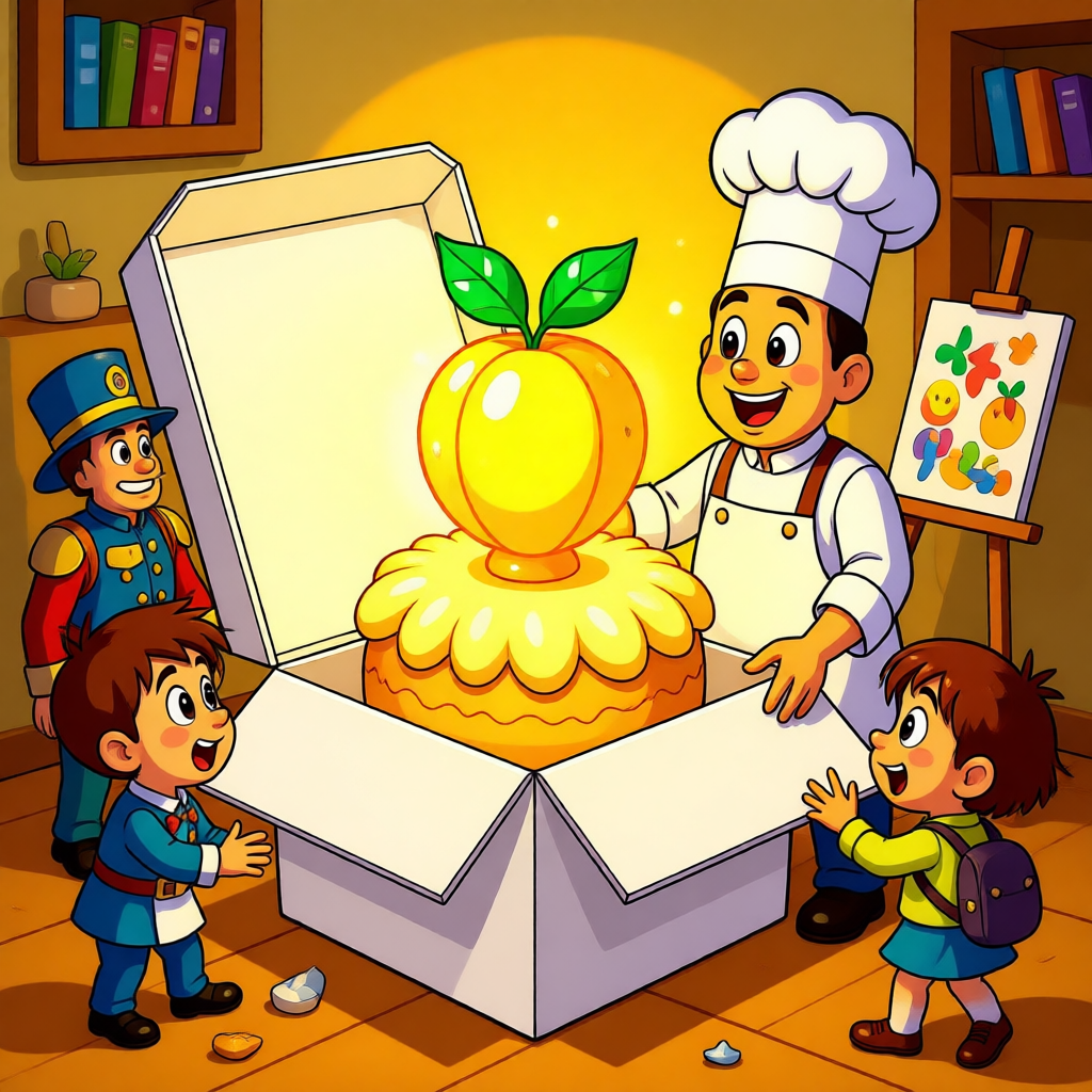 The Case of the Golden Giggling Grapefruit - illustration 2