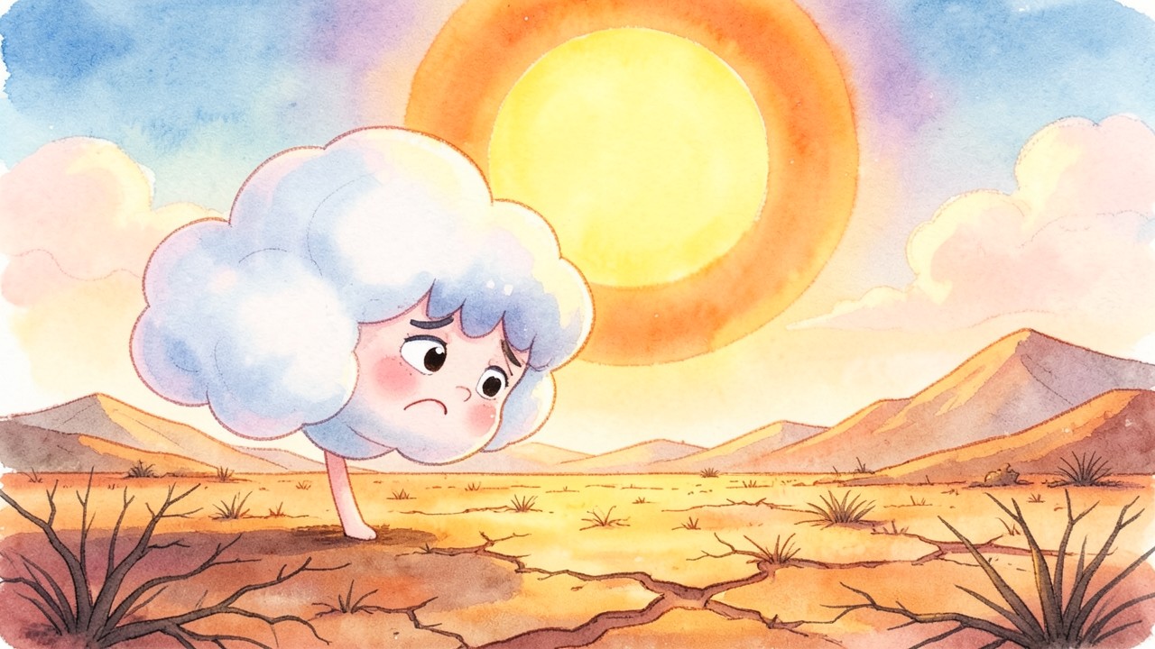 Celeste, la Nube con Corazón de Lluvia