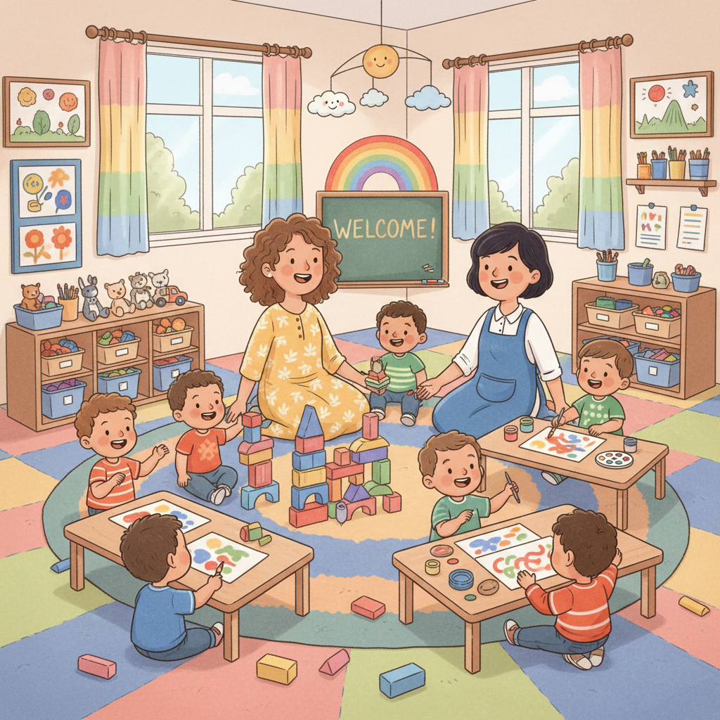 Un Día Mágico en la Escuela de Erika y Alba