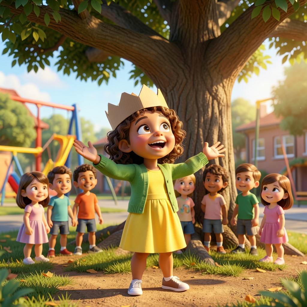 Lucía y el Gran Teatro de la Amistad - ilustración 1