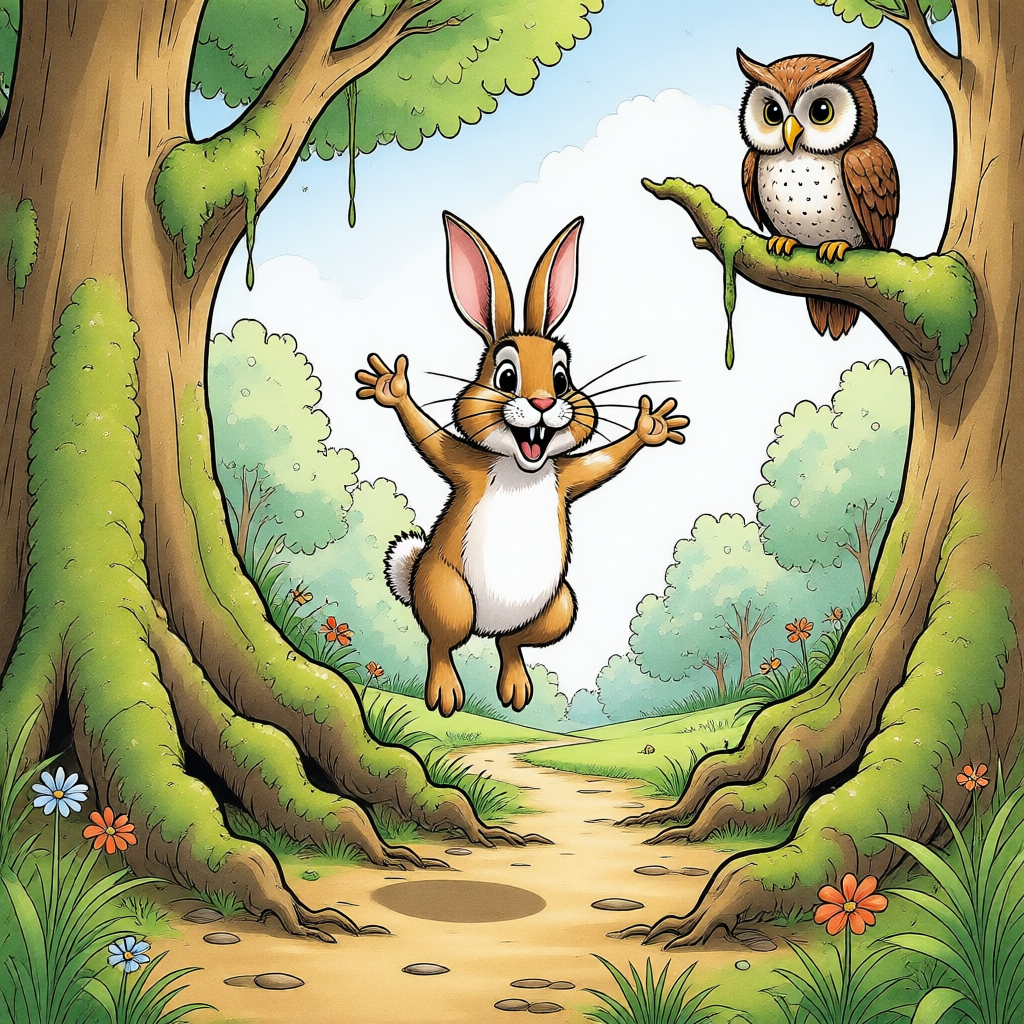 La Gran Aventura de Bigotes en el Bosque Susurrante - ilustración 1