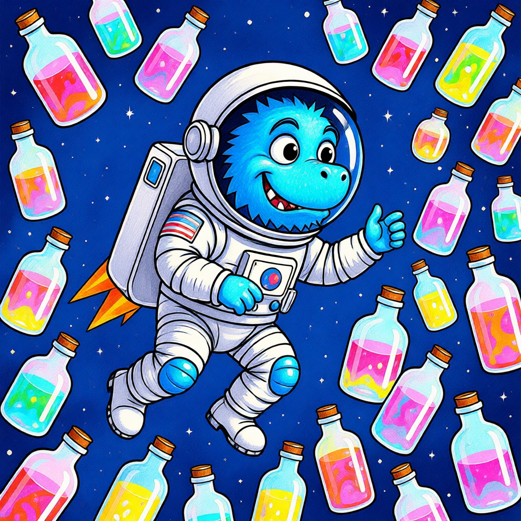 Galic y el Gran Desafío de las Pociones Galácticas - illustratie 1