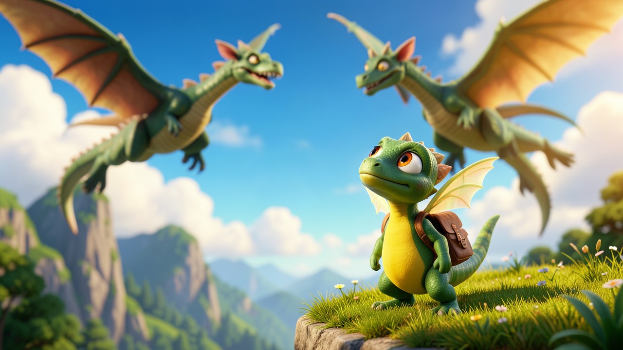El Secreto de Barnaby: El Dragón que Caminaba sobre las Nubes de Tierra