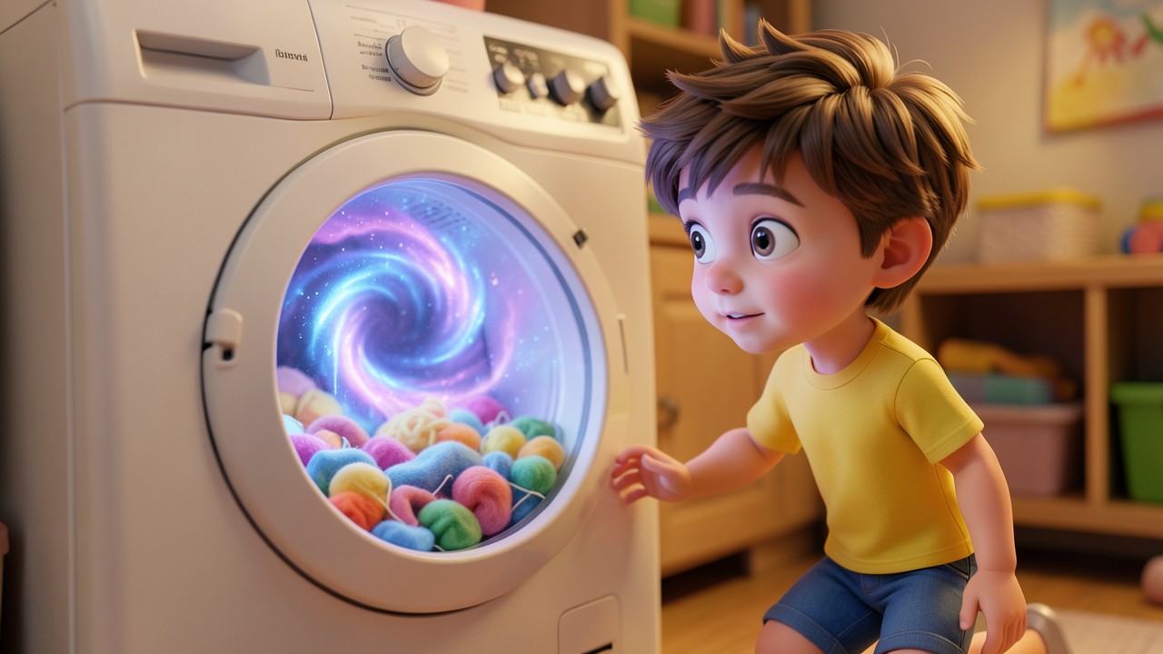 La rebelión de los calcetines desaparecidos y el monstruo de la lavadora 🧦👾✨