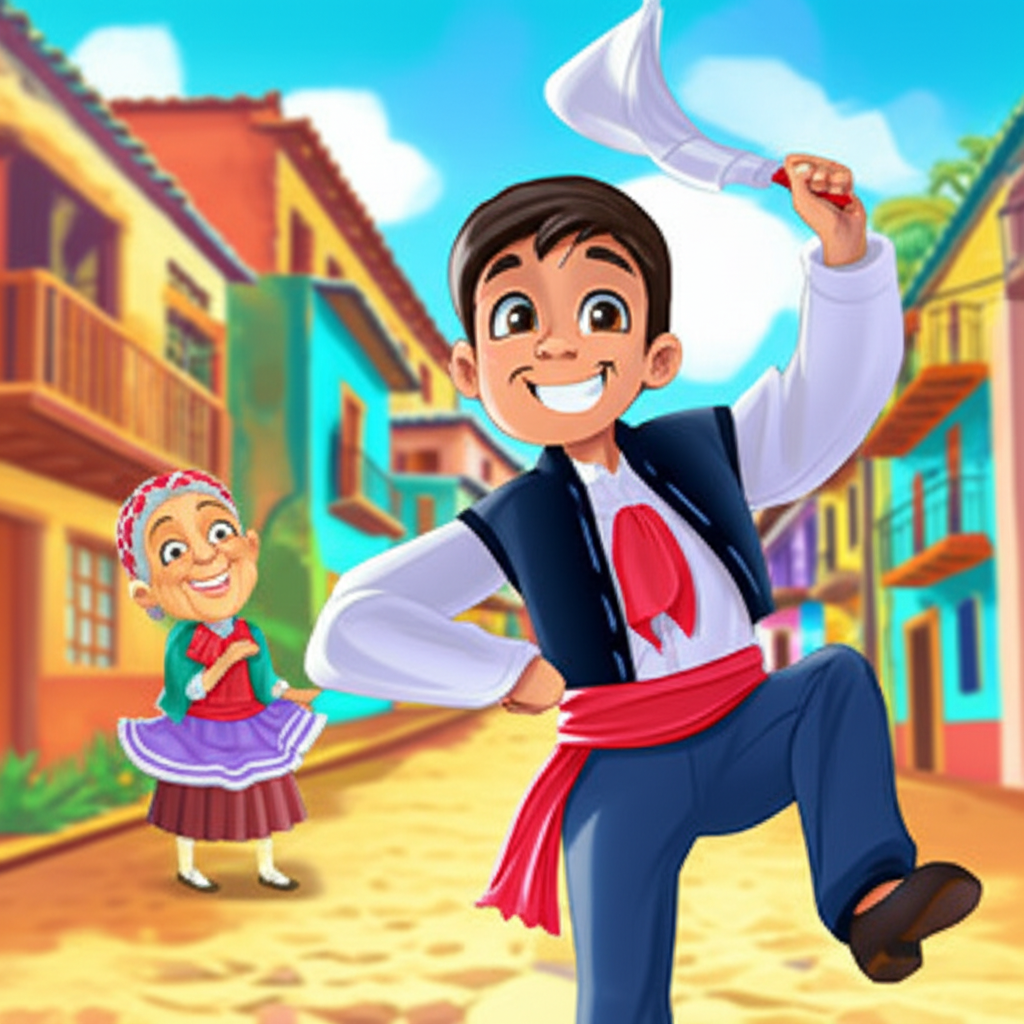 ¡Zapateo, Corazón! La Aventura de Mateo y la Marinera