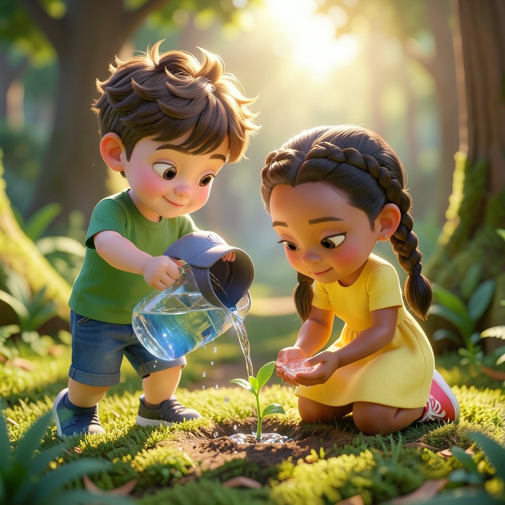 La Gran Aventura de la Semilla Mágica - ilustración 1