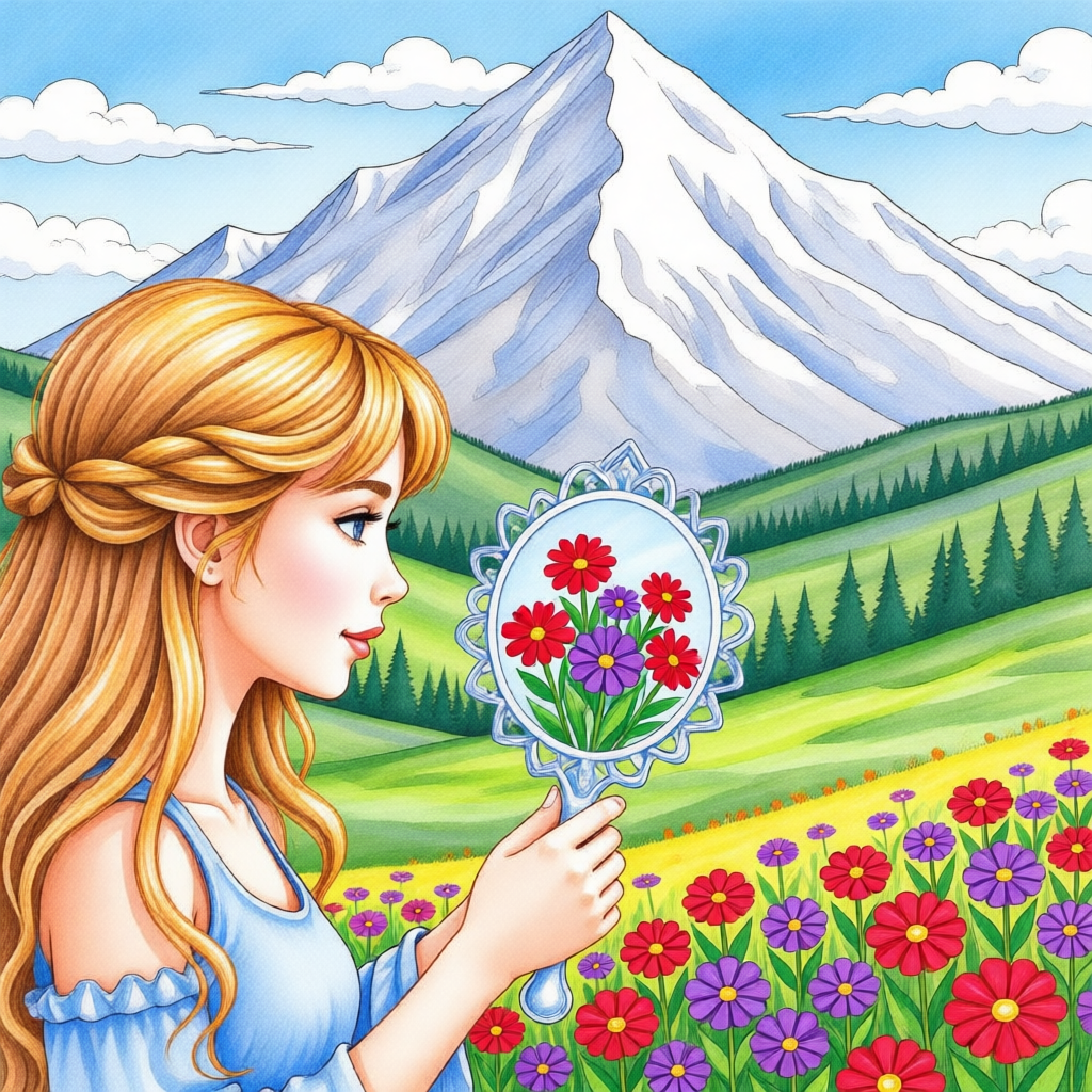 Nives y el Espejo de la Eterna Primavera - illustration 2