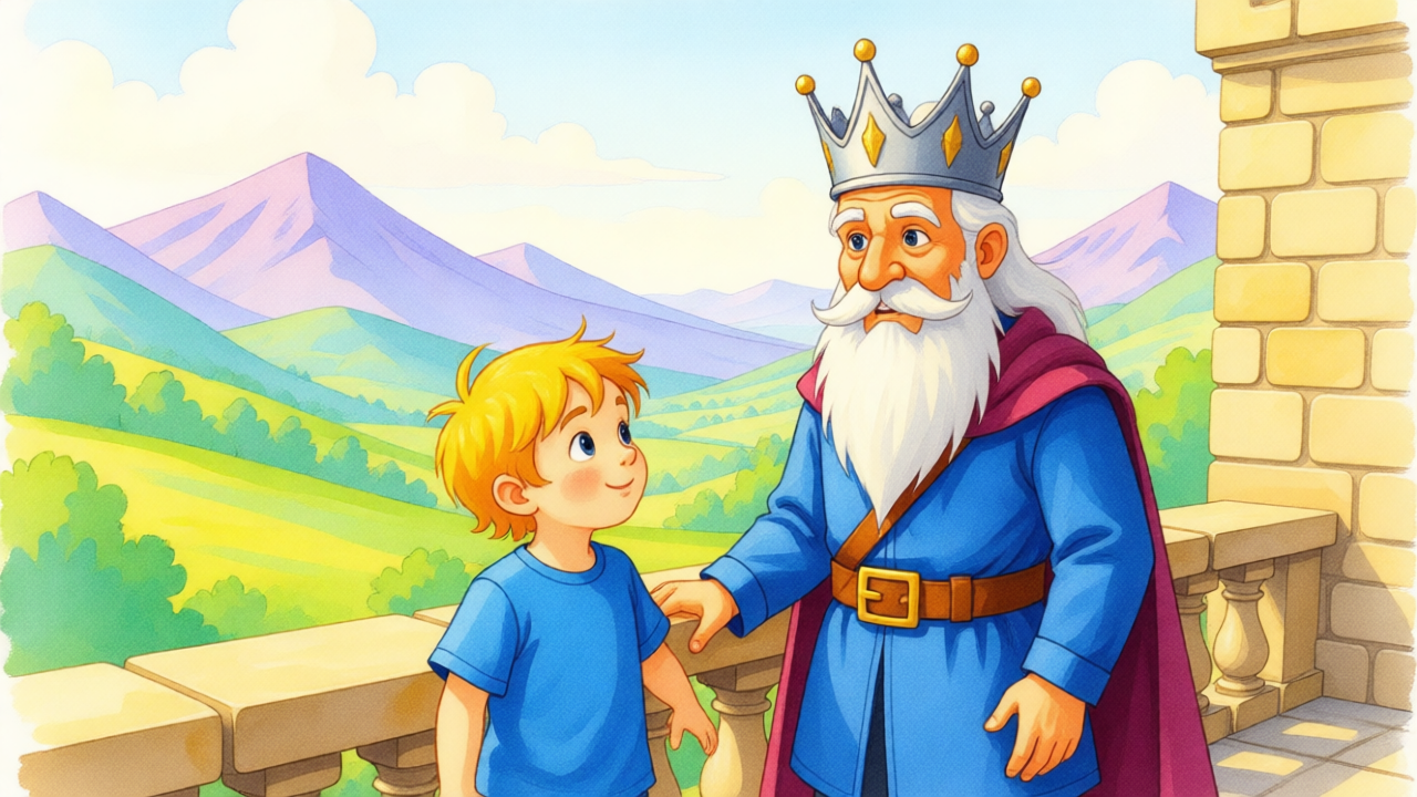 Lucas, el Rey Tadeo y el Secreto de la Verdadera Riqueza