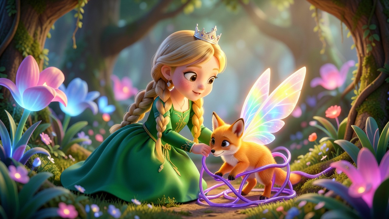 Valentina y el Renacer del Jardín de Cristal