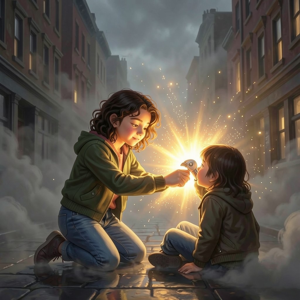 El Reflejo de la Chispa Ámbar - ilustración 2