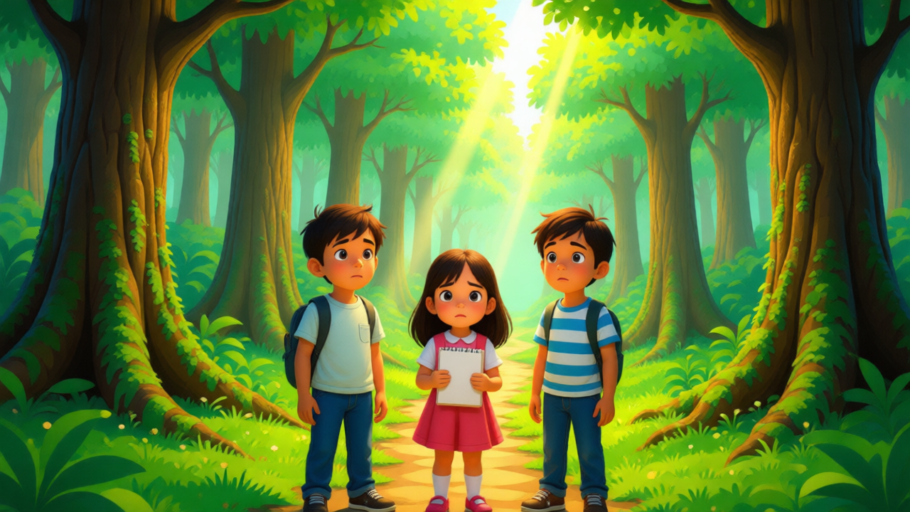 La Brújula del Corazón: El Misterio del Bosque de Esmeralda