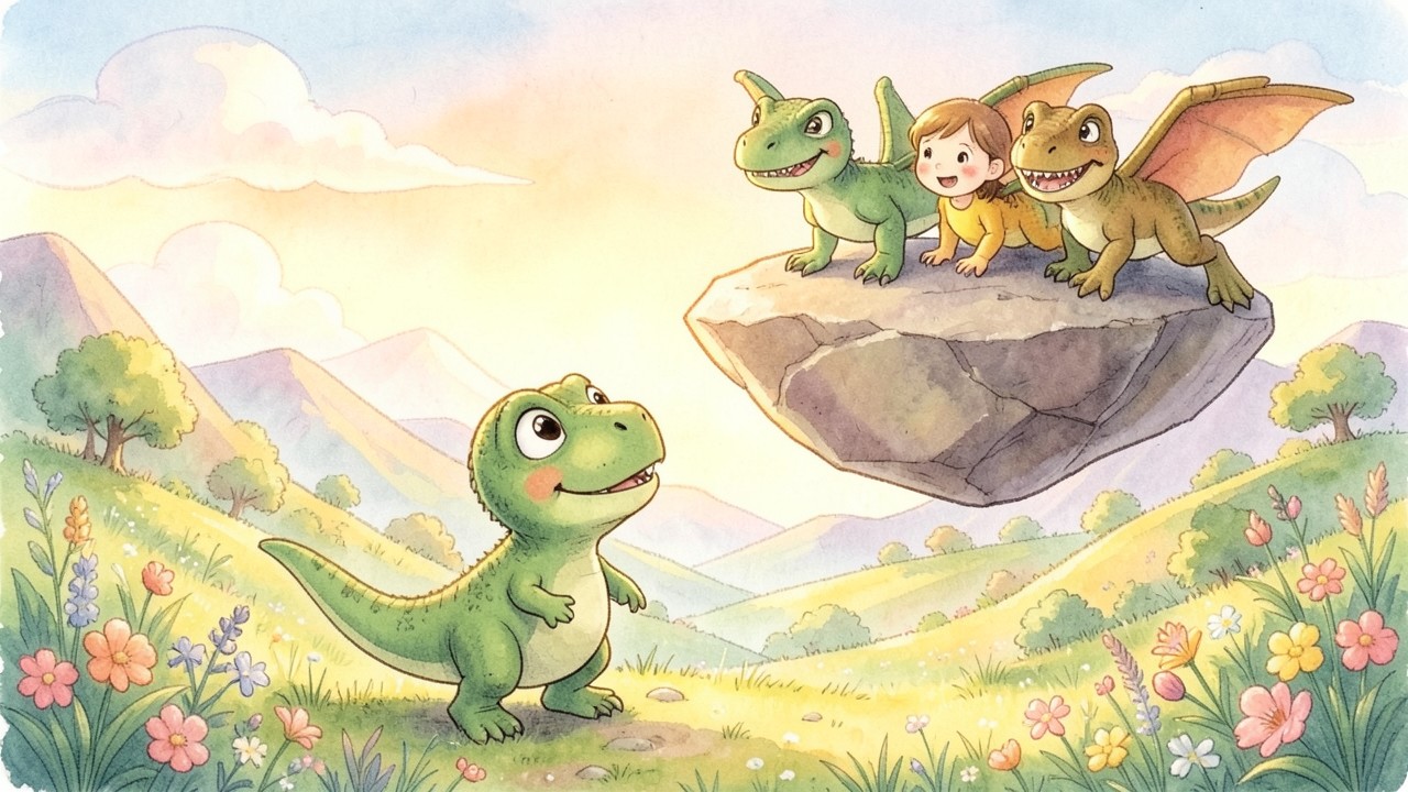 ¡Las Aventuras de Dino, el Dinosaurio Valiente!