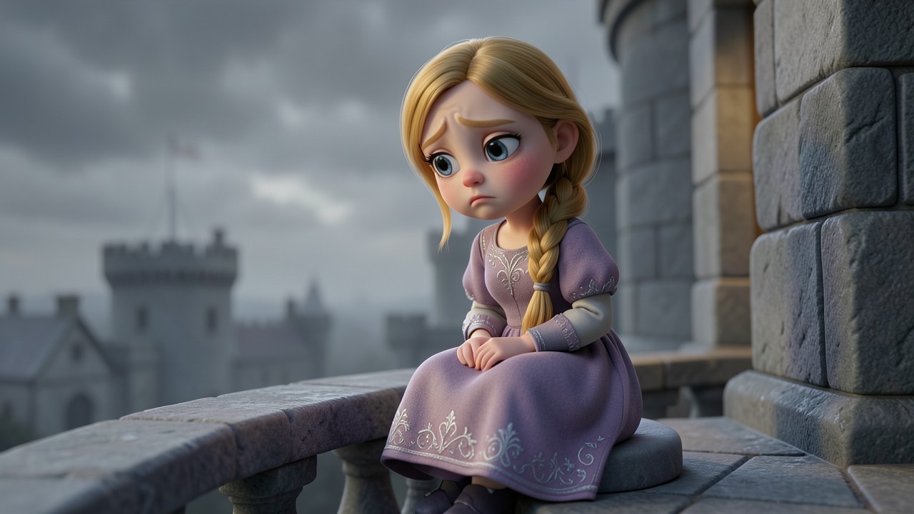 La Princesa de las Sombras y el Bufón de los Mil Colores
