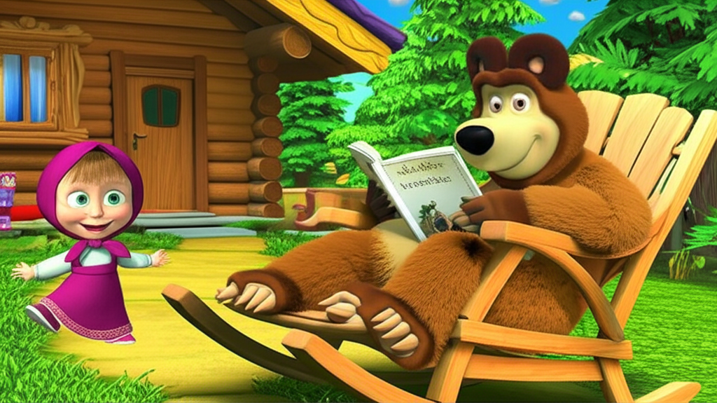 ¡Masha y el Oso Descubren las Sílabas Mágicas!