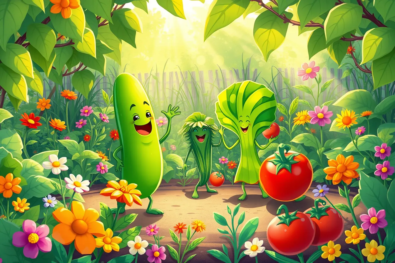 El Pepino Bailarín y la Gran Fiesta de la Huerta