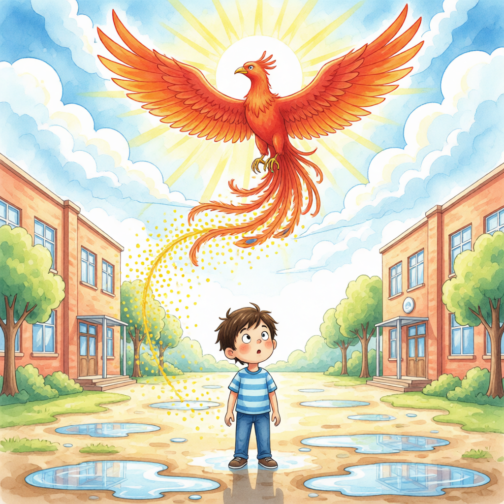 El Fénix de Oro y el Secreto de la Lluvia - ilustração 2