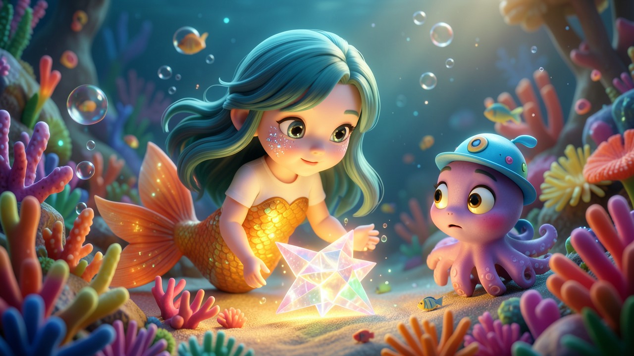 Marina y el Secreto de la Estrella de Cristal