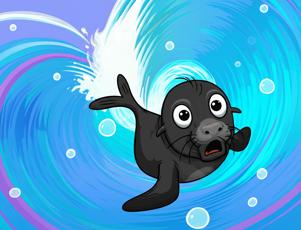 "¡Olas Perdidas! La Aventura de Lorenzo el Lobo Marino"