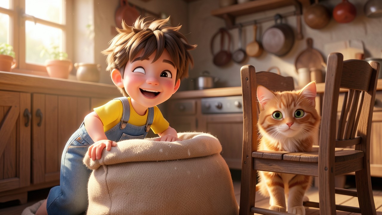 Las Travesuras de Leo y su Gato