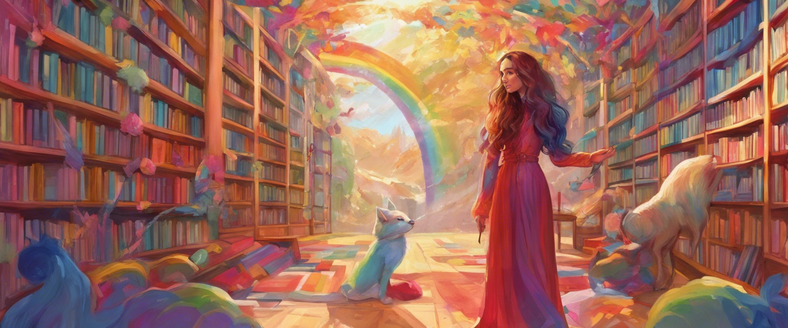 La Biblioteca Mágica de la Ikastola Arcoíris Brillante