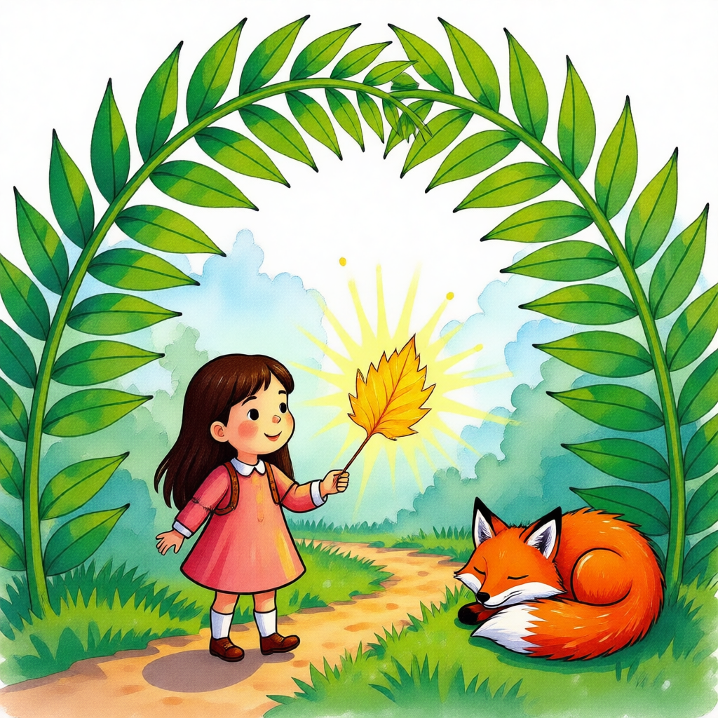 Lucía y el Misterio del Verso Viajero - illustration 1