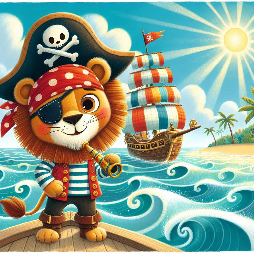 Leo, el León Pirata y la Isla de la Amistad