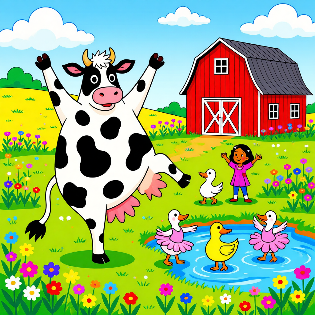 Naila y la Granja de los Abrazos Mágicos - ilustración 1
