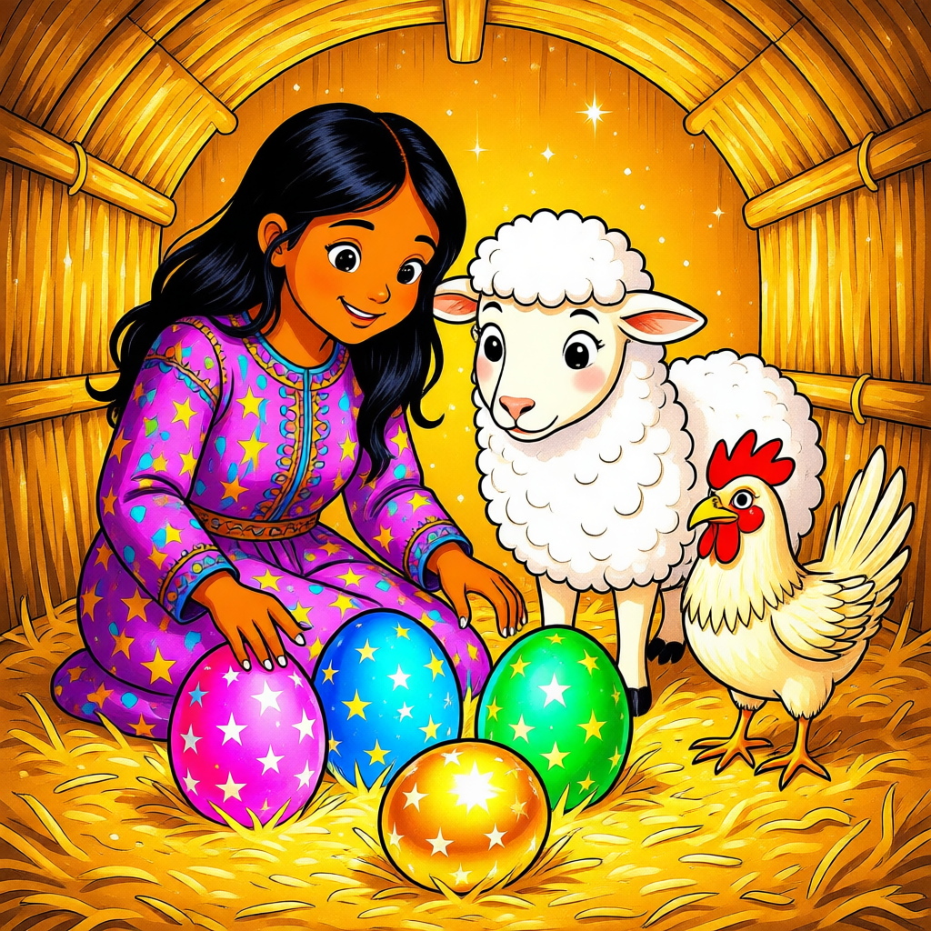 Naila y la Granja de los Abrazos Mágicos - ilustración 2