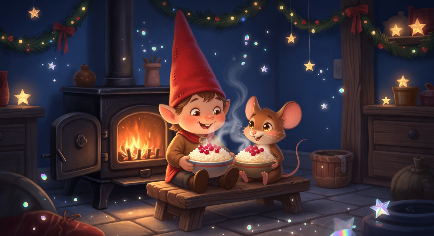 Tomten och den Försvunna Gröten - illustration 2