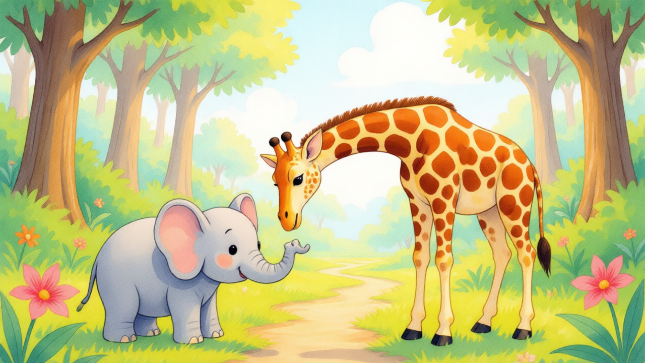 Elio el Elefante y sus Amigos de la Selva