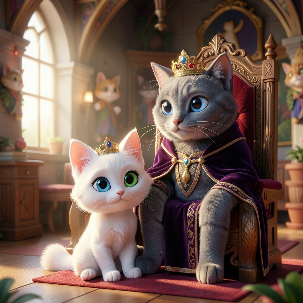 La Princesa Luna de Felino City - ilustración 1