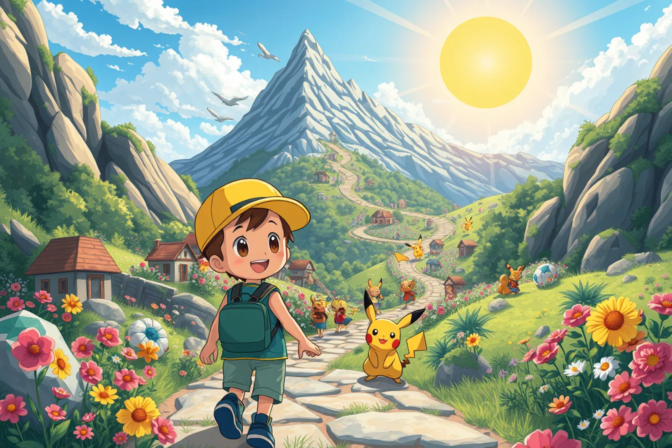 Darío y su aventura pokémon