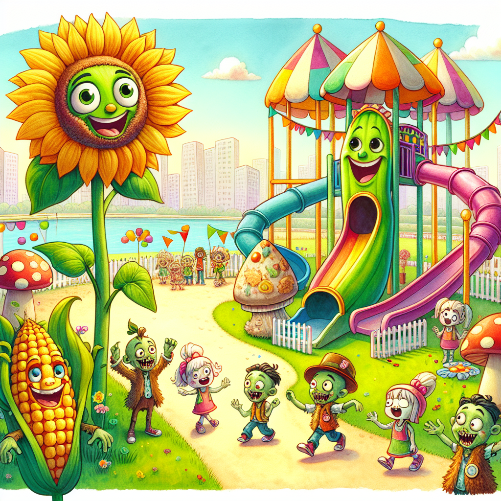 La Fiesta Mágica de las Plantas y los Zombies