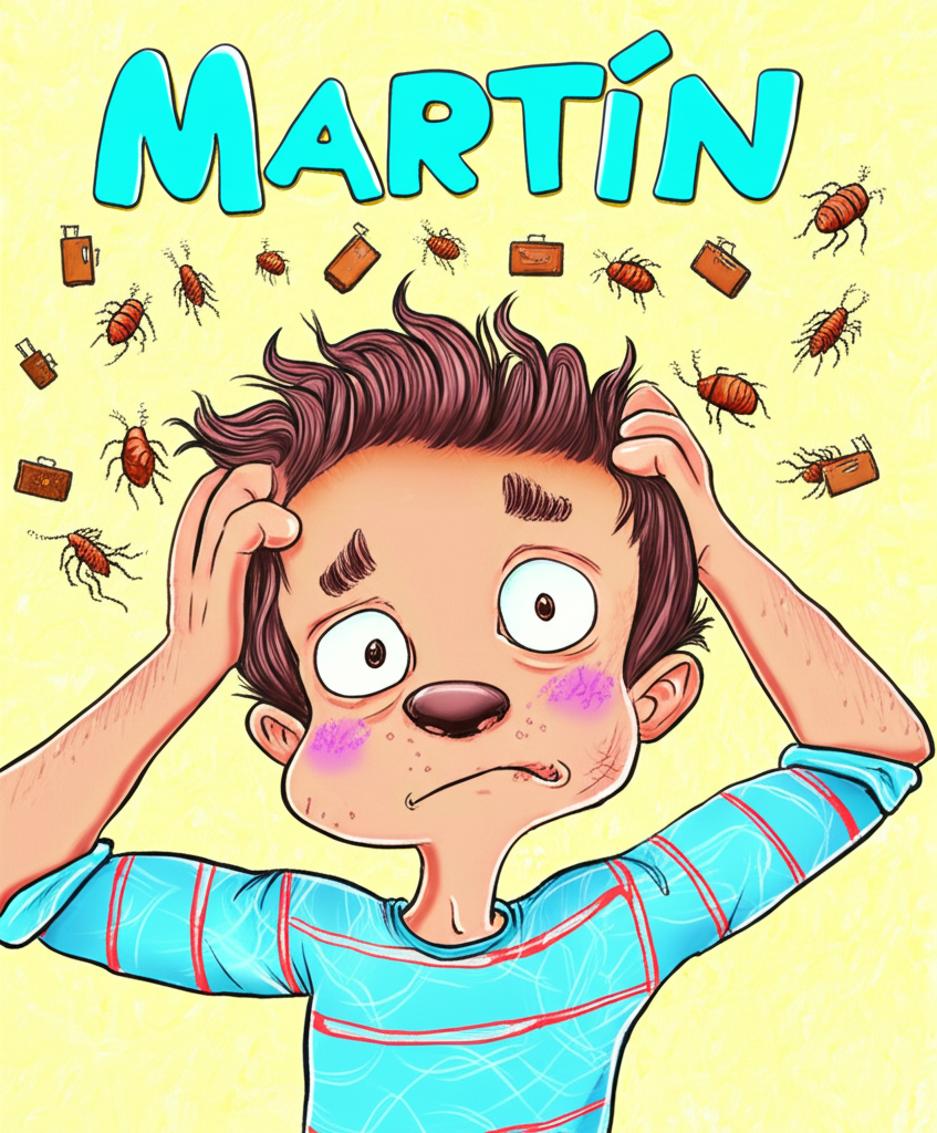 ¡Martín y la Fiesta de los Piojos Saltarines!