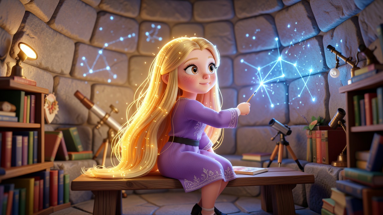 Rapunzel y el Secreto del Hilo de Oro