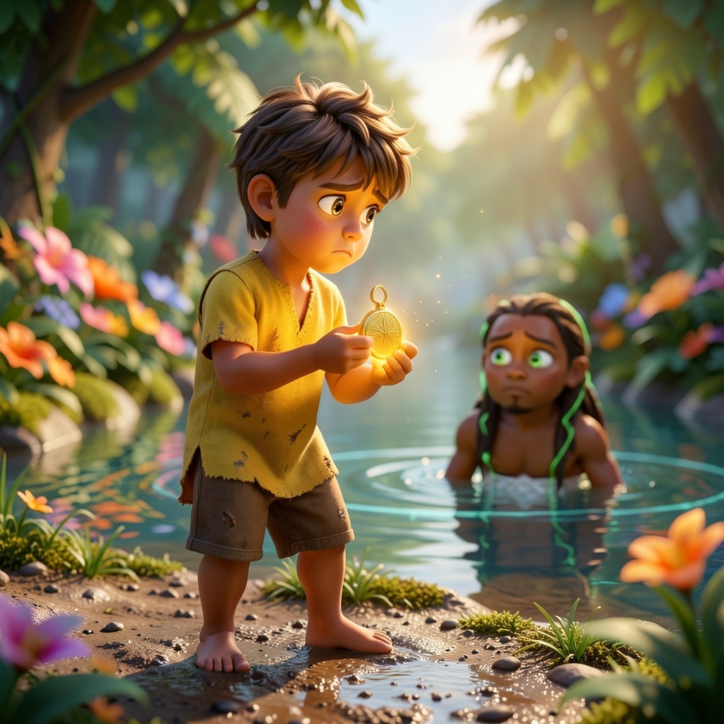 Xana y el Secreto del Río de Esmeralda - ilustración 1