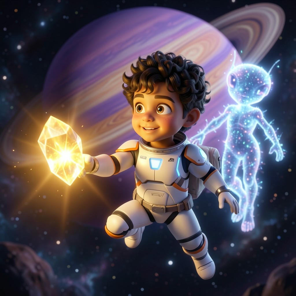 Mateo y el Latido de la Nebulosa Olvidada - ilustración 1