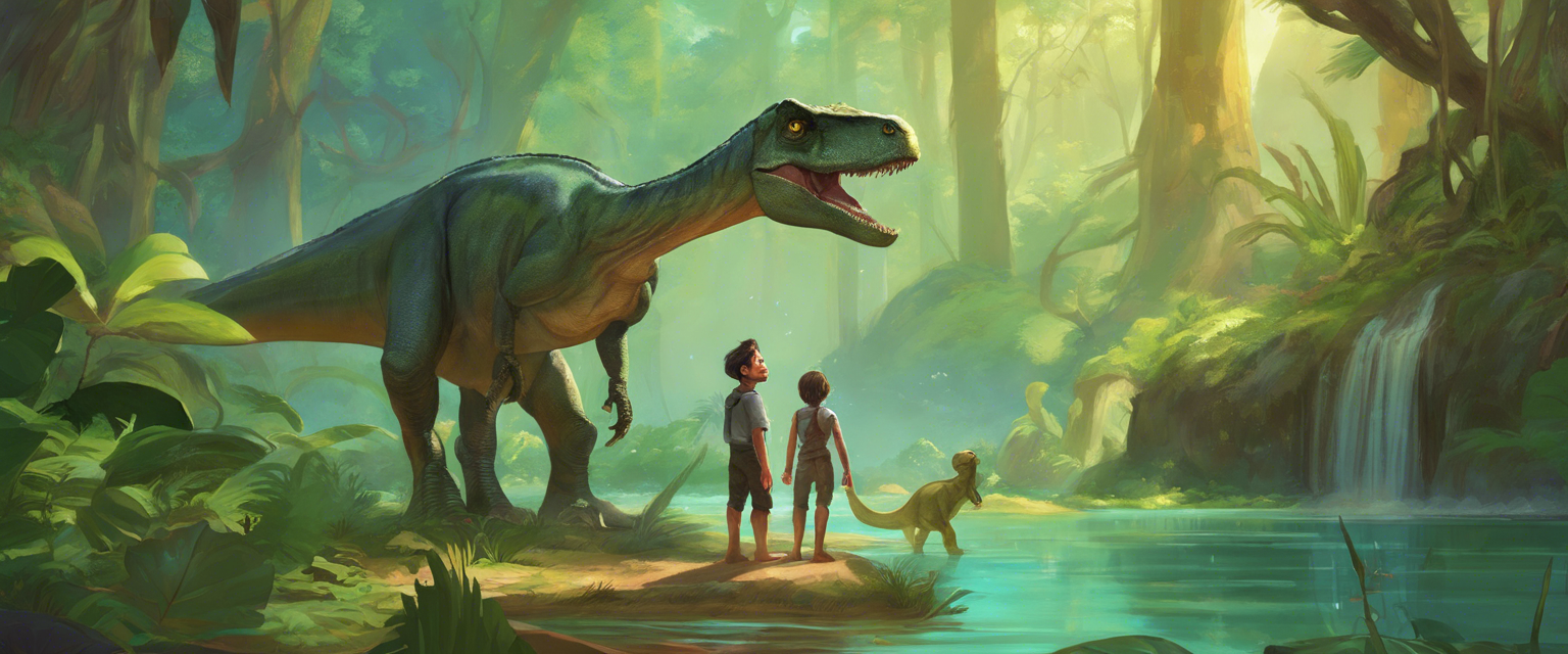 Dino y Tito, los héroes de la selva prehistórica