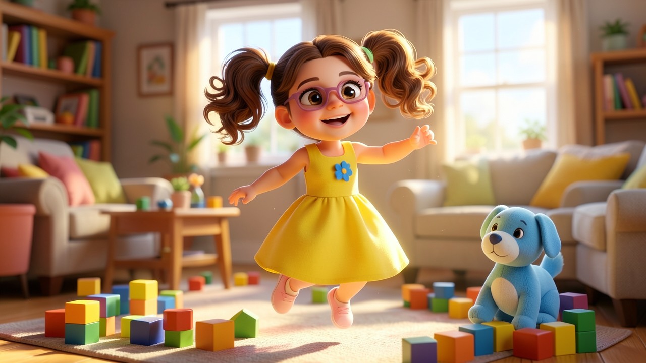 Valentina y el Regalo de la Cigüeña: Una Aventura de Hermana Mayor