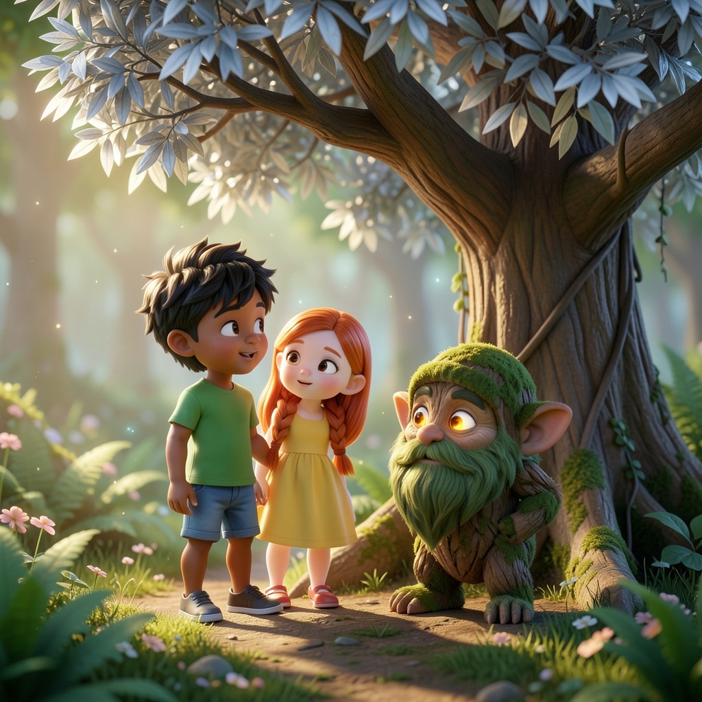 La Semilla de Luz y el Susurro del Bosque - ilustración 1